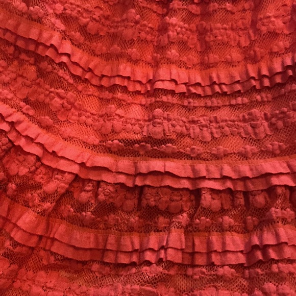 Adorable MAX Edition coral/orange dress size M never worn - Picture 5 of 5